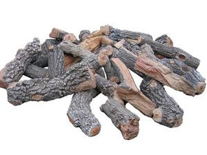 Rasmussen: Bark Split Fire Pit Log Set - 48" (15-Piece)