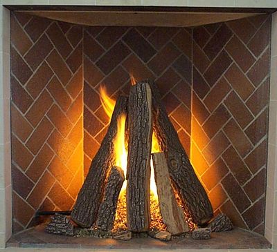 Rasmussen: Retiring Tipi Log Set - 48"