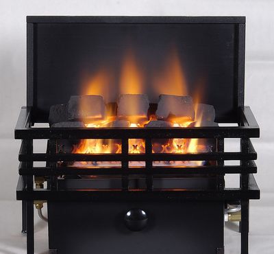Rasmussen: Small Americana-Style ChillBuster CoalFire Basket Heater