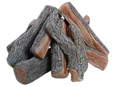Rasmussen: Bark Split Fire Pit Log Set - 36" (38-Piece)