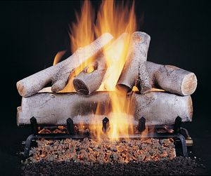 Rasmussen: Birch Log Set - 18"