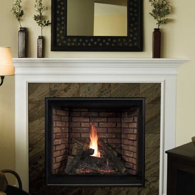 White Mountain Hearth: Tahoe 42 Clean-Face Premium Traditional (Millivolt)