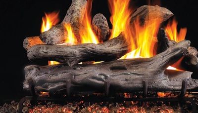 Coastal Driftwood Log Set