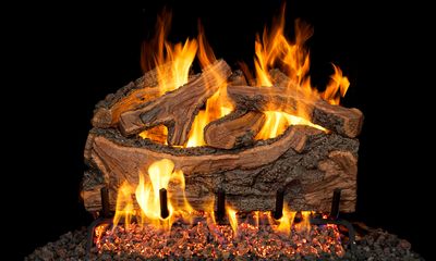 RH Peterson: Rugged Forest Split Logs - 36"