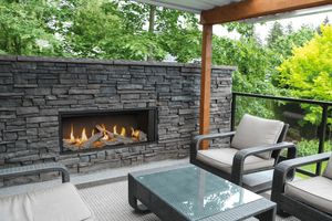 L1 Linear Gas Fireplace — photo 4