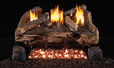 RH Peterson: G18 Series Vent-Free Evening Fyre Split Logs - 24"