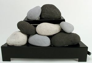 Rasmussen: 18" FireStones Set - Black/White/Light Gray