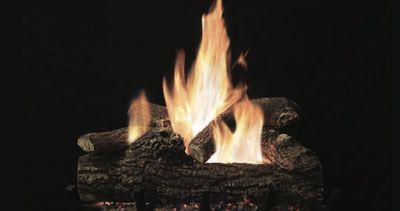 White Mountain Hearth: Great Lakes Oak Log Set - 18"