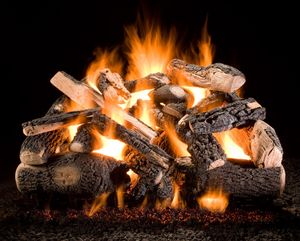 Hargrove: 30" Kodiak Char Triple Stack Log Set